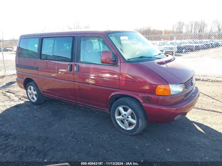 2002 Volkswagen Eurovan Mv VIN: WV2MB47032H027367 Lot: 40843197