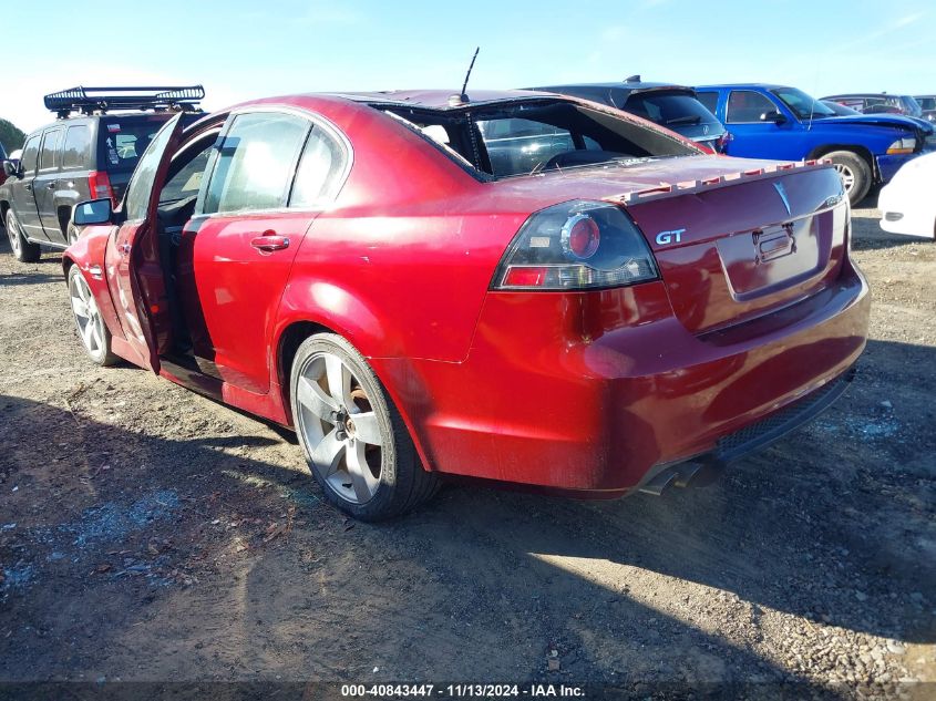 2009 Pontiac G8 Gt VIN: 6G2EC57Y99L232184 Lot: 40843447