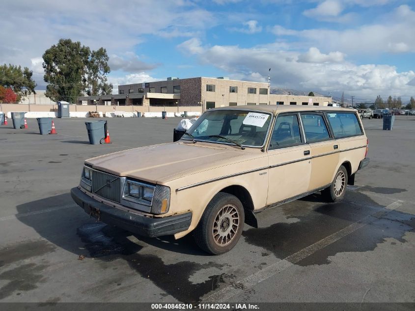 1985 Volvo 245 Dl/Gl VIN: YV1AX8858F1596230 Lot: 40845210