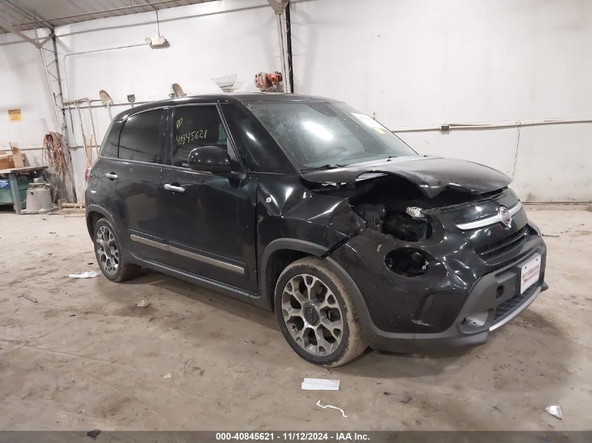 2014 Fiat 500L Trekking VIN: ZFBCFADH3EZ015888 Lot: 40845621