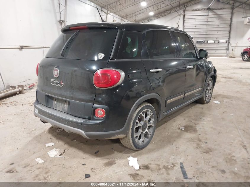 2014 Fiat 500L Trekking VIN: ZFBCFADH3EZ015888 Lot: 40845621