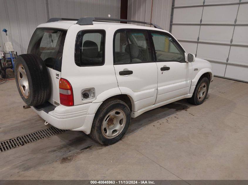 2000 Suzuki Grand Vitara Jlx/Jlx+/Limited VIN: JS3TD62V1Y4119064 Lot: 40845963