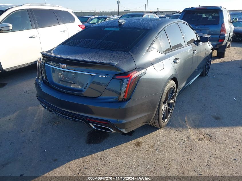 2021 Cadillac Ct5 Sport VIN: 1G6DP5RK7M0111295 Lot: 40847270