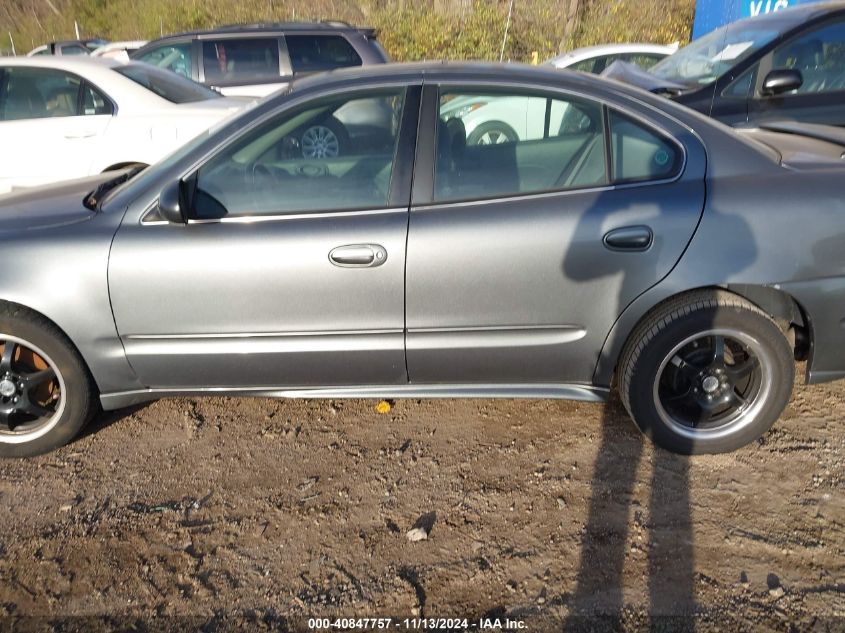 2005 Pontiac Grand Am Se VIN: 1G2NE52E75M151497 Lot: 40847757