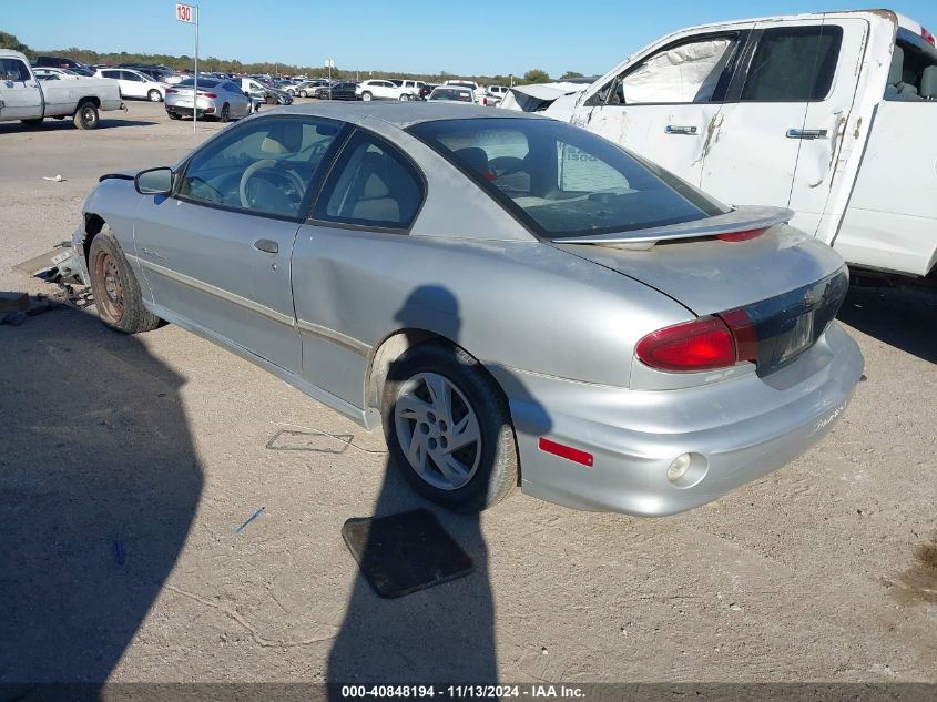 2002 Pontiac Sunfire Se VIN: 1G2JB124427445909 Lot: 40848194