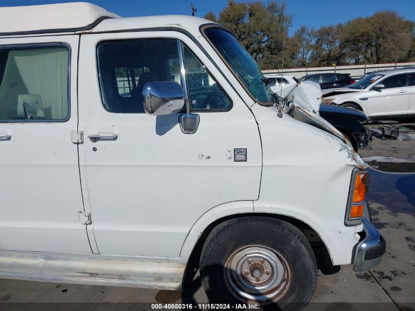 1990 Dodge Ram Van B250 VIN: 2B6HB21Y5LK730507 Lot: 40850316