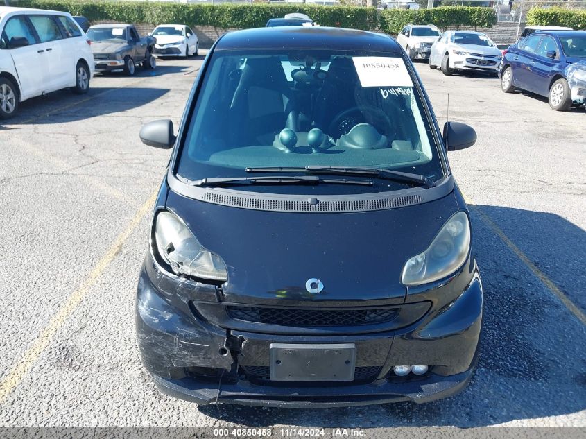 2009 Smart Fortwo Brabus/Passion/Pure VIN: WMEEJ31X49K218655 Lot: 40850458