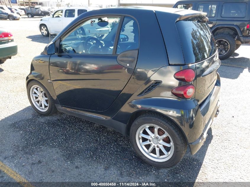 2009 Smart Fortwo Brabus/Passion/Pure VIN: WMEEJ31X49K218655 Lot: 40850458