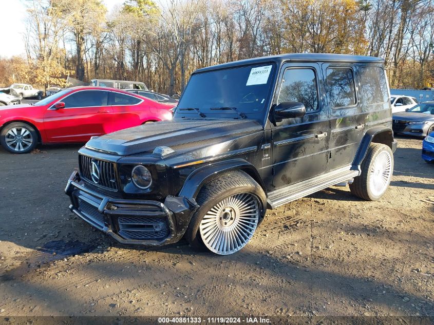 2019 Mercedes-Benz Amg G 63 4Matic VIN: WDCYC7HJ0KX323498 Lot: 40851333