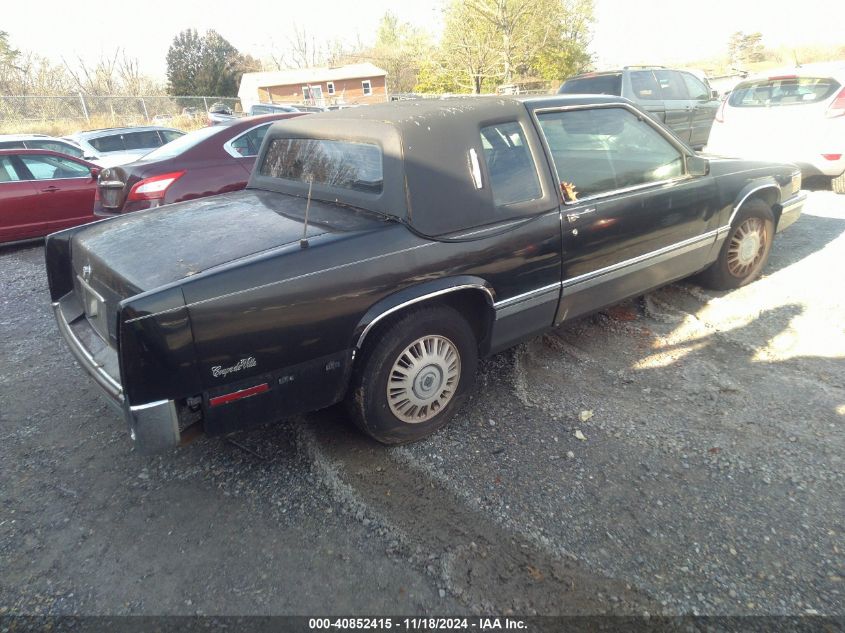 1993 Cadillac Deville VIN: 1G6CD13B2P4285598 Lot: 40852415