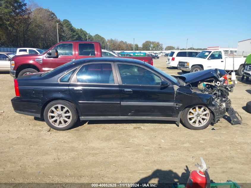 2005 Volvo S80 2.5T VIN: YV1TS592X51402063 Lot: 40852525