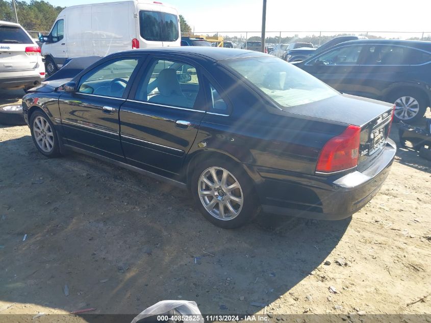 2005 Volvo S80 2.5T VIN: YV1TS592X51402063 Lot: 40852525