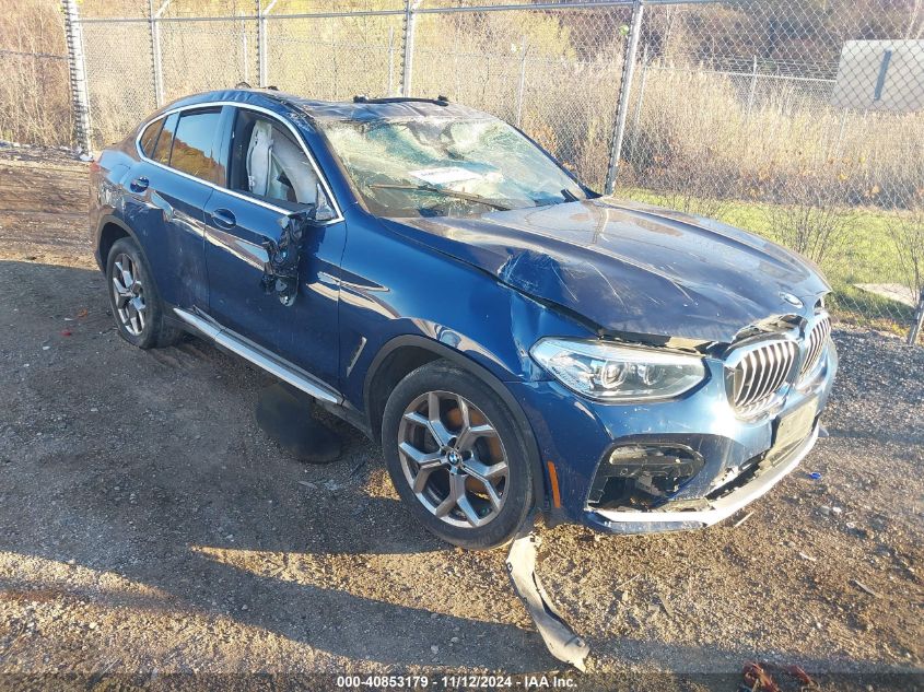 2021 BMW X4 xDrive30I VIN: 5UX2V1C07M9F20047 Lot: 40853179