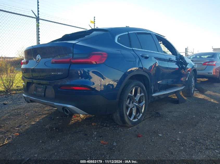 2021 BMW X4 xDrive30I VIN: 5UX2V1C07M9F20047 Lot: 40853179