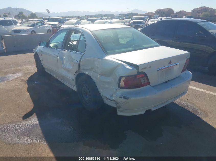 2000 Mitsubishi Galant Es VIN: 4A3AA46GXYE180502 Lot: 40853350