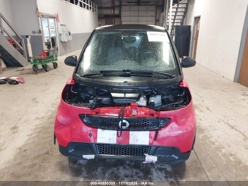 2013 Smart Fortwo Passion/Pure VIN: WMEEJ3BA3DK666985 Lot: 40855309