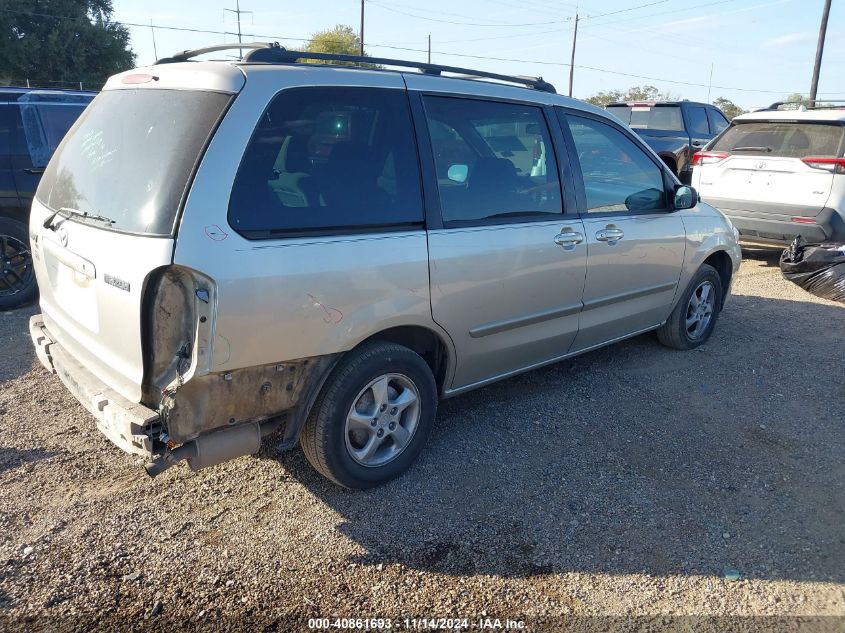 2002 Mazda Mpv Es/Lx VIN: JM3LW28J520315679 Lot: 40861693