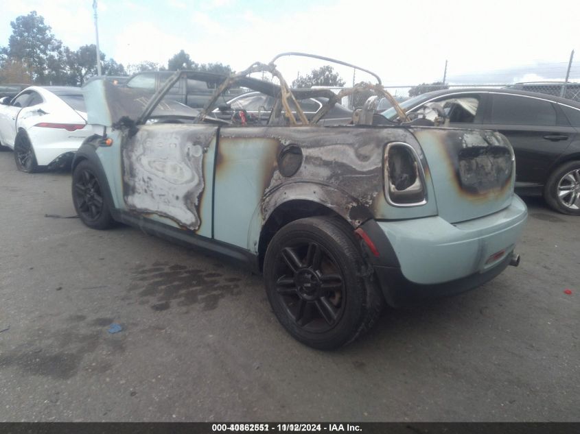 2013 Mini Convertible Cooper VIN: WMWZN3C58DT568564 Lot: 40862551