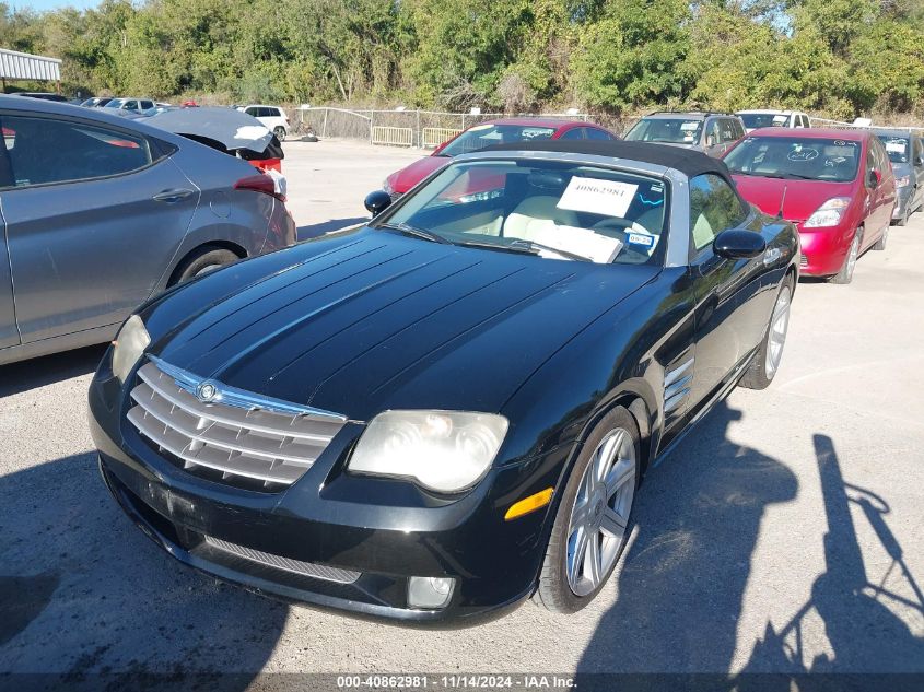 2005 Chrysler Crossfire Limited VIN: 1C3AN65L05X050458 Lot: 40862981