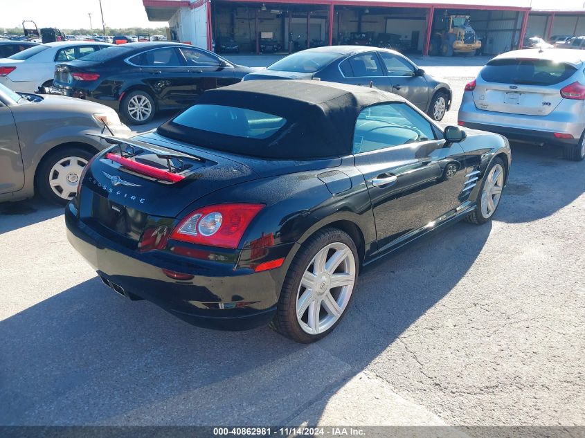 2005 Chrysler Crossfire Limited VIN: 1C3AN65L05X050458 Lot: 40862981