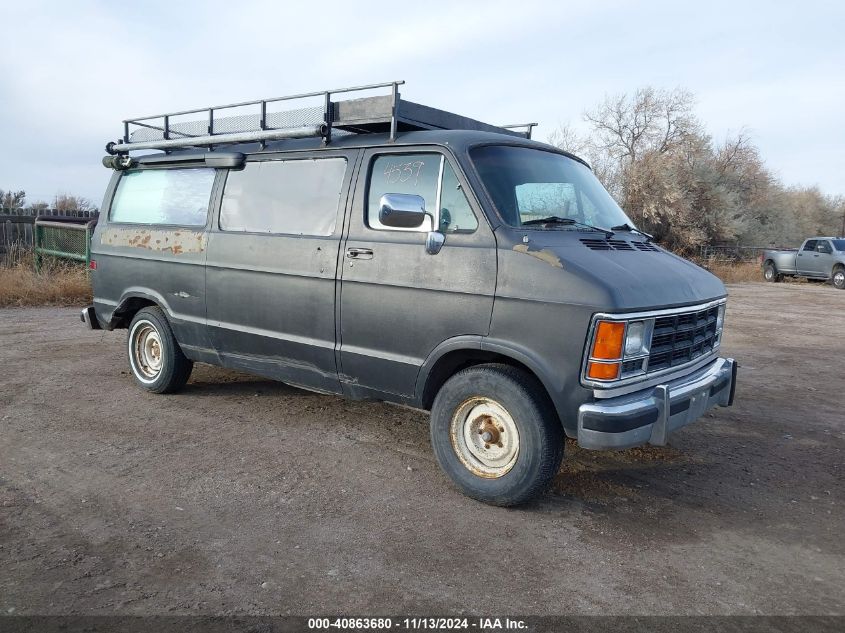 1989 Dodge Ram Wagon B250 VIN: 2B4HB25YXKK337586 Lot: 40863680