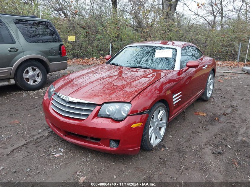 2004 Chrysler Crossfire VIN: 1C3AN69L84X018964 Lot: 40864740