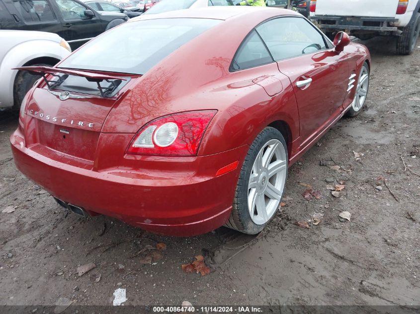 2004 Chrysler Crossfire VIN: 1C3AN69L84X018964 Lot: 40864740