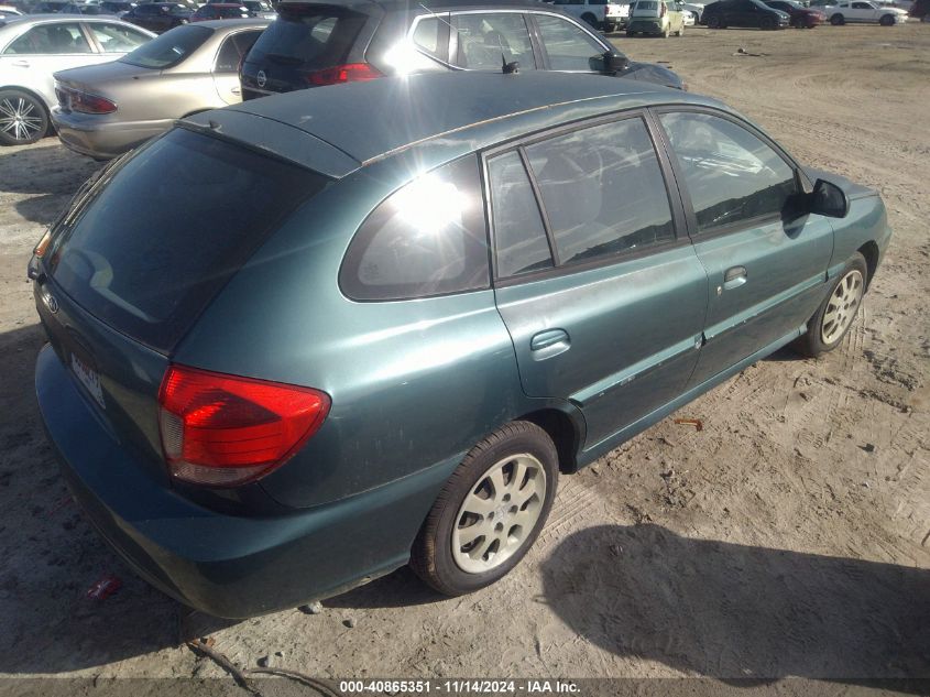 2003 Kia Rio Cinco VIN: KNADC165536138293 Lot: 40865351