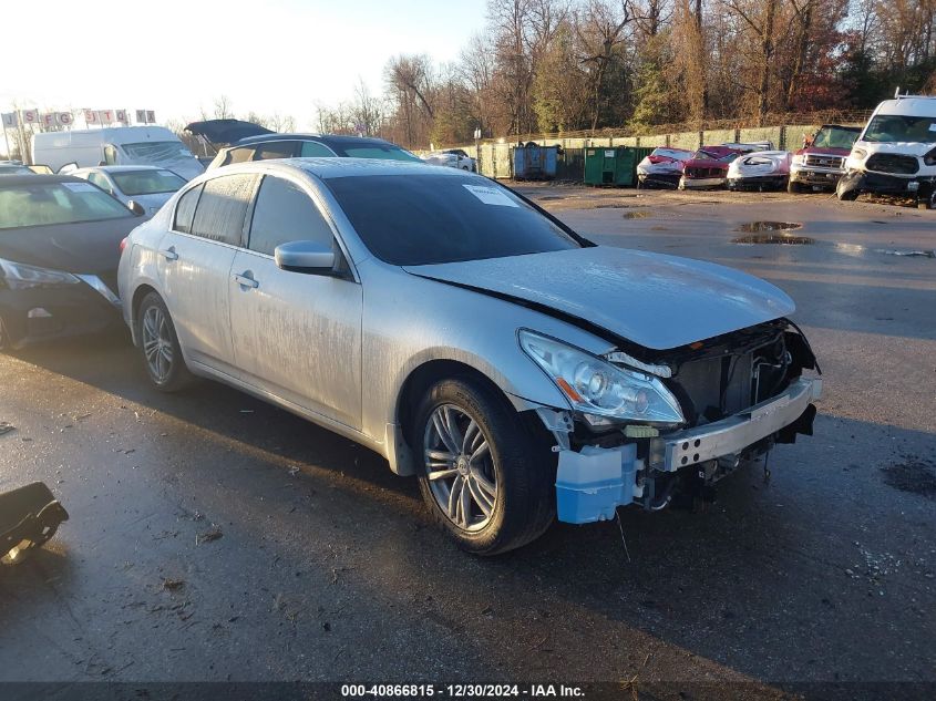 2013 Infiniti G37X VIN: JN1CV6ARXDM354110 Lot: 40866815