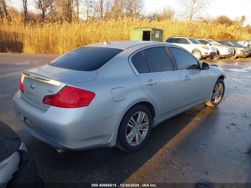 2013 Infiniti G37X VIN: JN1CV6ARXDM354110 Lot: 40866815