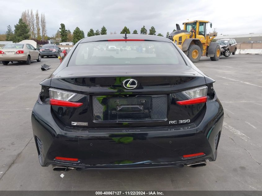 2015 Lexus Rc 350 VIN: JTHHE5BC8F5007930 Lot: 40867127