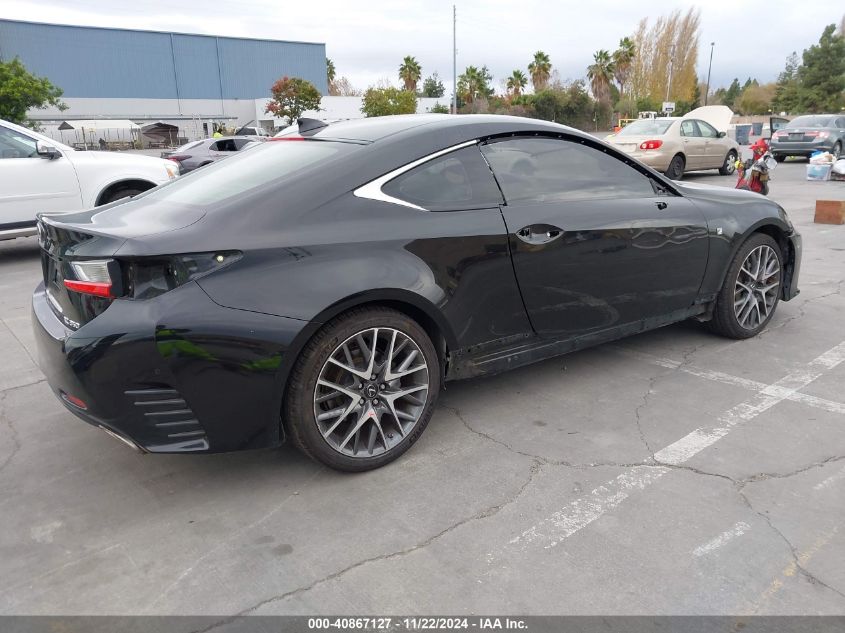 2015 Lexus Rc 350 VIN: JTHHE5BC8F5007930 Lot: 40867127