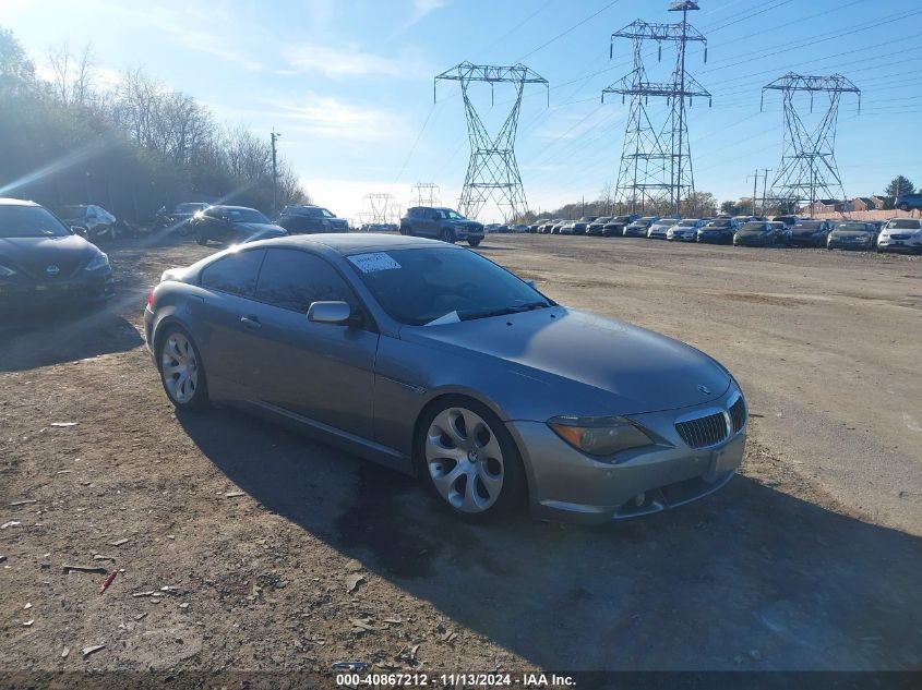 2005 BMW 645Ci VIN: WBAEH73435B215922 Lot: 40867212