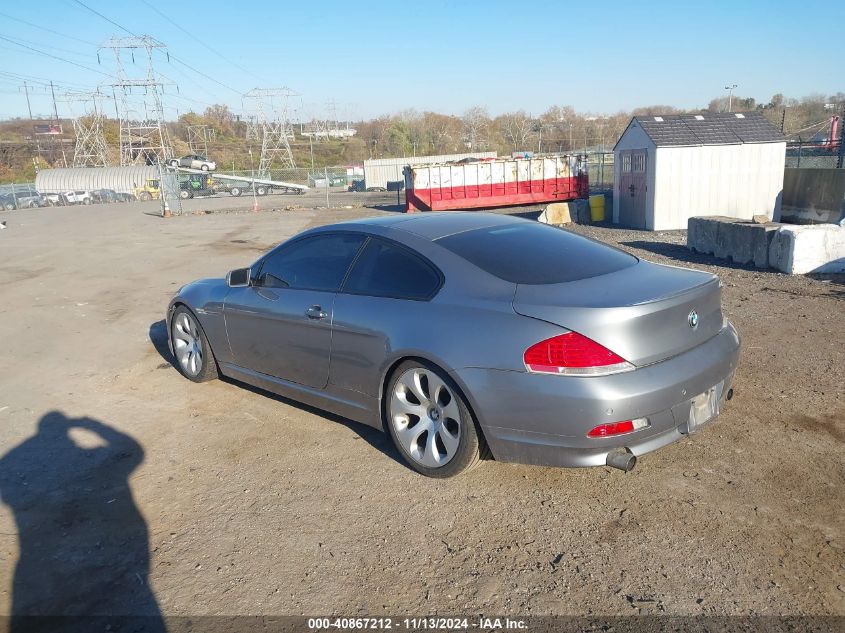 2005 BMW 645Ci VIN: WBAEH73435B215922 Lot: 40867212