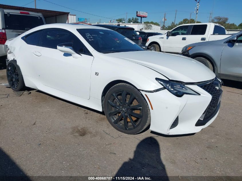 2019 Lexus Rc 300 F Sport VIN: JTHHA5BC7K5010209 Lot: 40868707