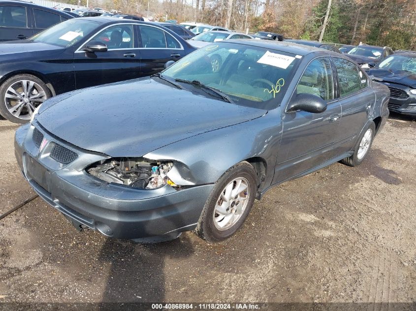 2004 Pontiac Grand Am Se2 VIN: 1G2NG52E94M556897 Lot: 40868984