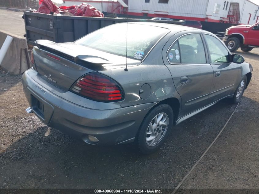 2004 Pontiac Grand Am Se2 VIN: 1G2NG52E94M556897 Lot: 40868984