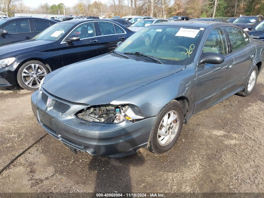 2004 Pontiac Grand Am Se2 VIN: 1G2NG52E94M556897 Lot: 40868984