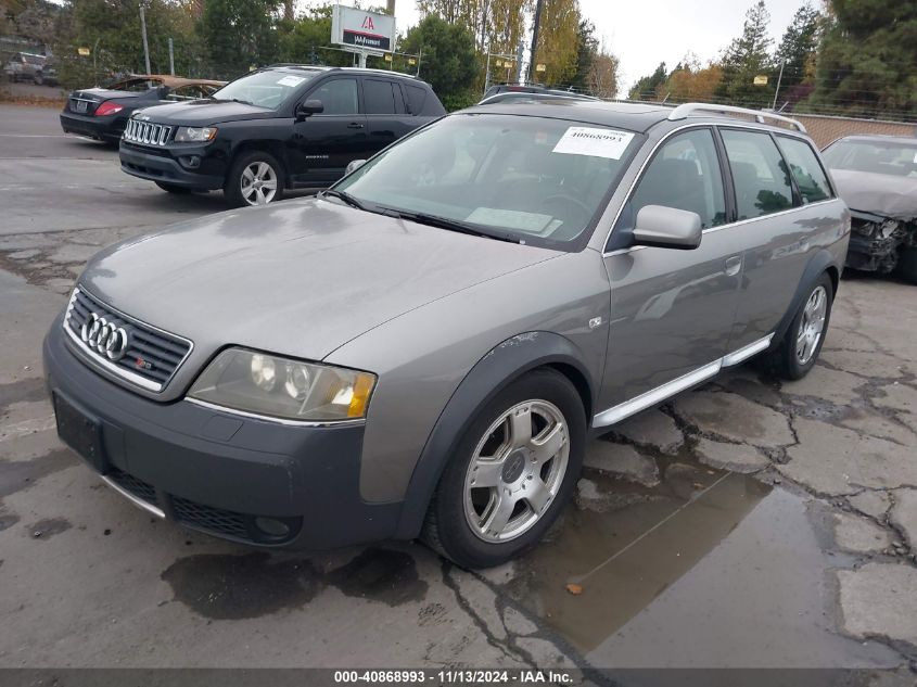 2004 Audi Allroad 4.2 VIN: WA1YL64B04N000334 Lot: 40868993