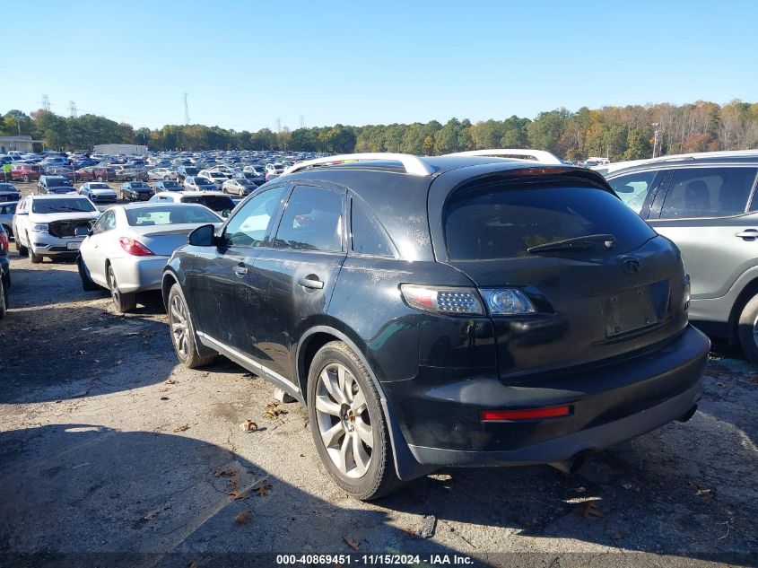 2005 Infiniti Fx35 VIN: JNRAS08U85X104501 Lot: 40869451