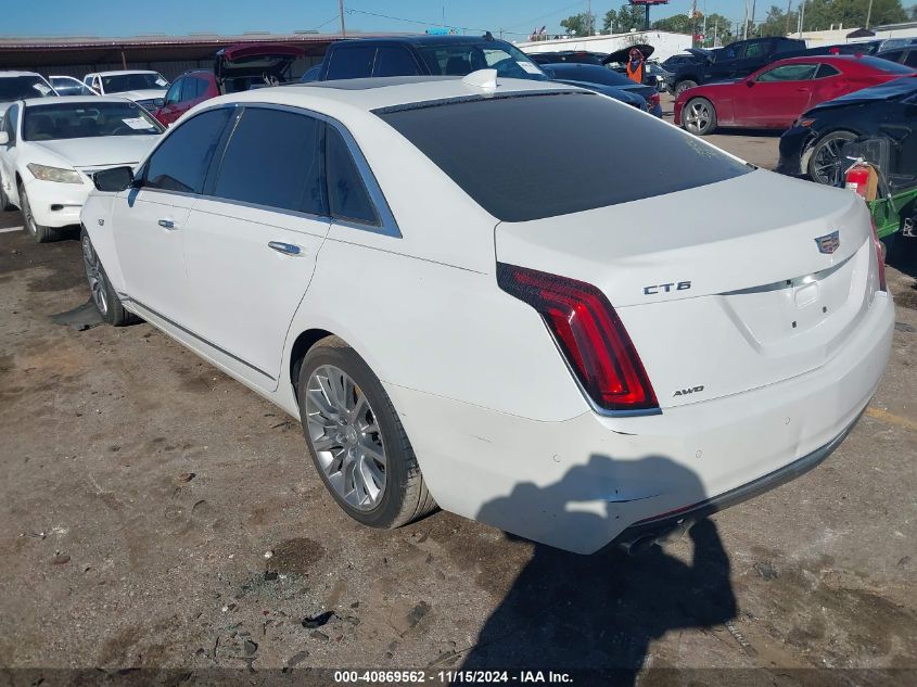 2017 Cadillac Ct6 Premium Luxury VIN: 1G6KF5RS3HU135327 Lot: 40869562