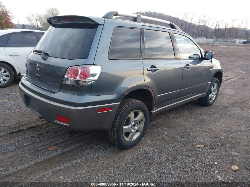 2004 Mitsubishi Outlander Xls VIN: JA4LZ41F24U036455 Lot: 40869956