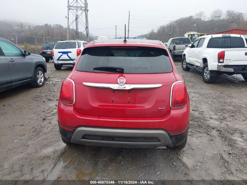 2016 Fiat 500X Trekking Plus VIN: ZFBCFYET0GP492840 Lot: 40870346