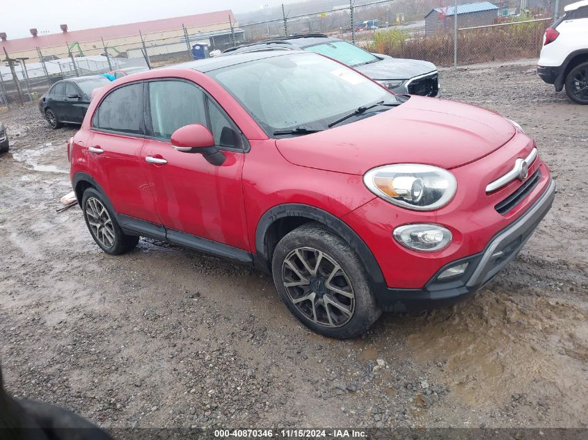 2016 Fiat 500X Trekking Plus VIN: ZFBCFYET0GP492840 Lot: 40870346