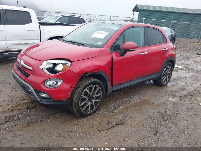 2016 Fiat 500X Trekking Plus VIN: ZFBCFYET0GP492840 Lot: 40870346