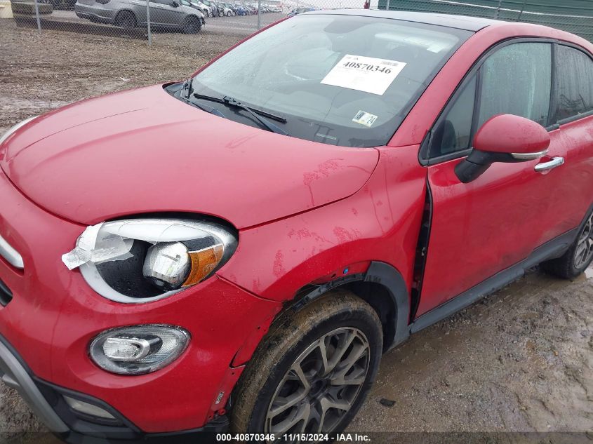 2016 Fiat 500X Trekking Plus VIN: ZFBCFYET0GP492840 Lot: 40870346