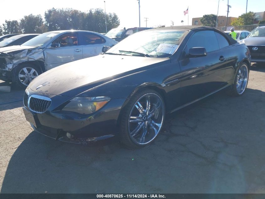 2005 BMW 645Ci VIN: WBAEK73495B323026 Lot: 40870625