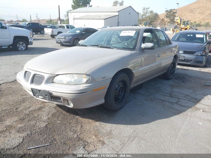 1996 Pontiac Grand Am Se VIN: 1G2NE52M5TC716243 Lot: 40870695