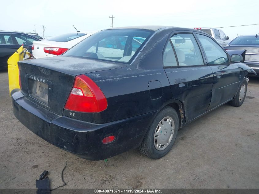 1999 Mitsubishi Mirage De VIN: JA3AY26AXXU020041 Lot: 40871571