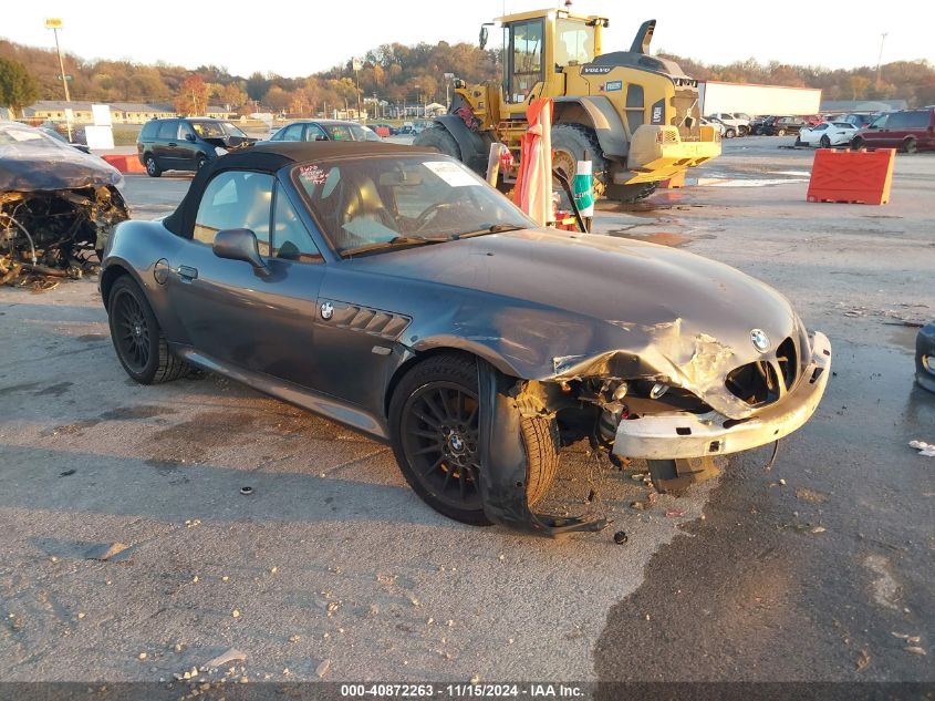 2001 BMW Z3 3.0I VIN: WBACN53491LL47379 Lot: 40872263